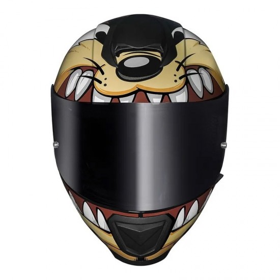 CAPACETE NORISK FF802 RAZOR TAZ LOONEY TUNES